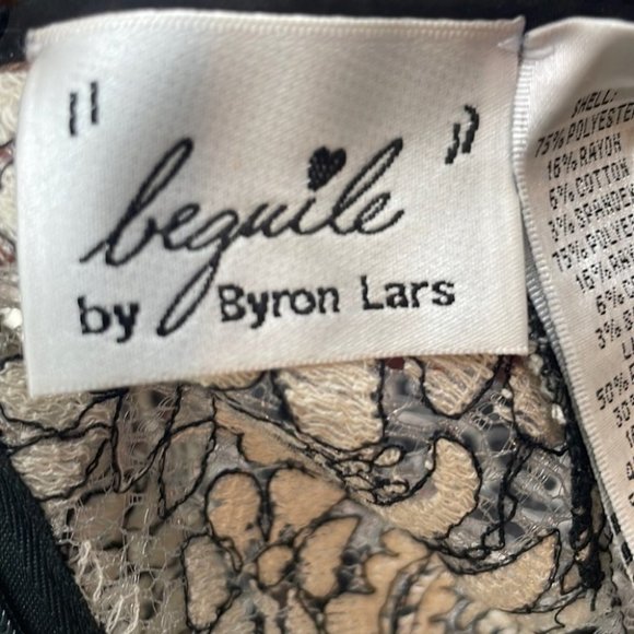 Anthropologie Bryan lars lace Melange Pencil Dress unique patchwork sz 2 - Picture 5 of 14